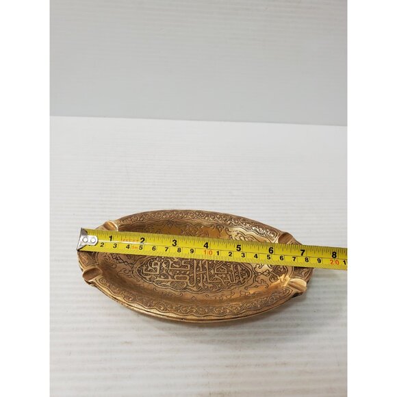 Vintage Brass Ashtray,Carved Ashtray,Articles for smoking, smoking acces… - Picture 8 of 10